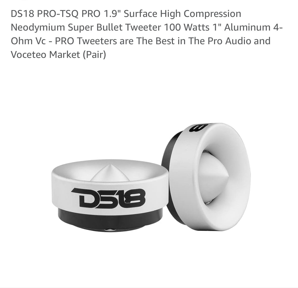 Trike Audio Bucket with Tweeter Pod