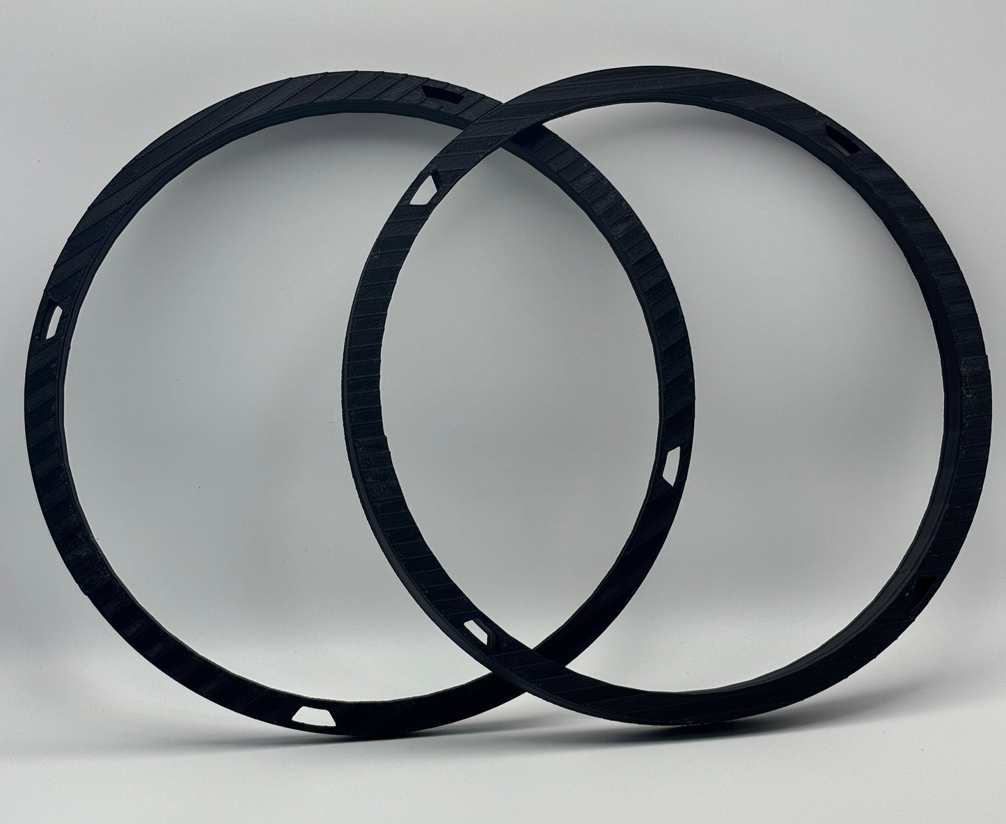 8" Speaker Spacer Ring, 1/4" to 3/4" wedge