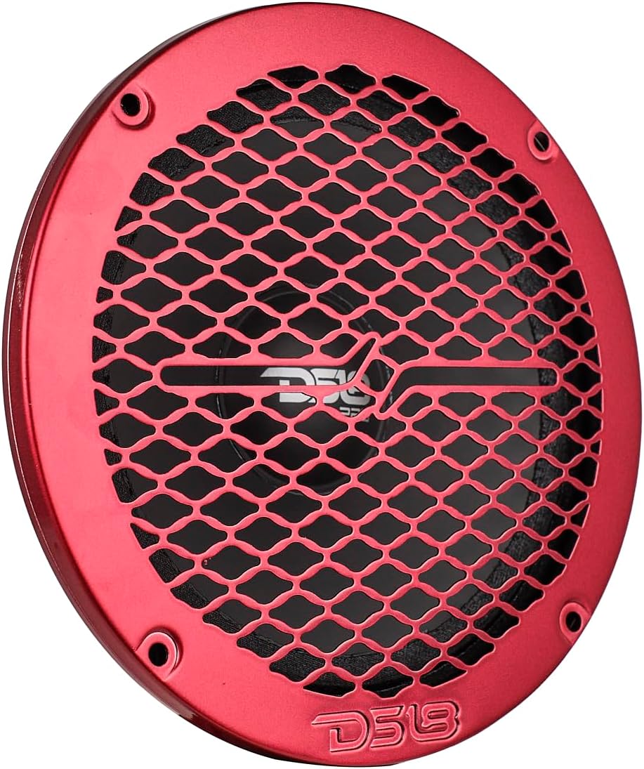DS18 PRO-GRILL6MS/BK PRO 6.5" or 8" Slim Metal Mesh Speaker Grill