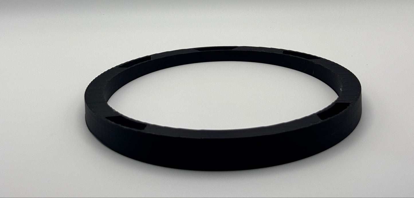 6.5" Speaker Spacer Ring, 1/4" to 3/4" wedge